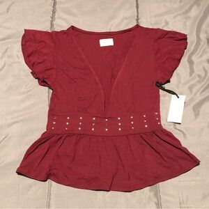 Urban Nation Women’s Red Blouse